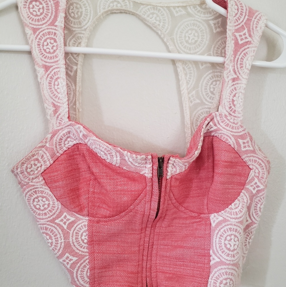 vintage-style crop top